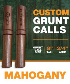 Custom Grunt Calls - Mahogany - Turkey Calls - Pittman Game Calls