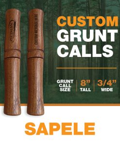 Custom Grunt Calls - Sapele - Turkey Calls - Pittman Game Calls