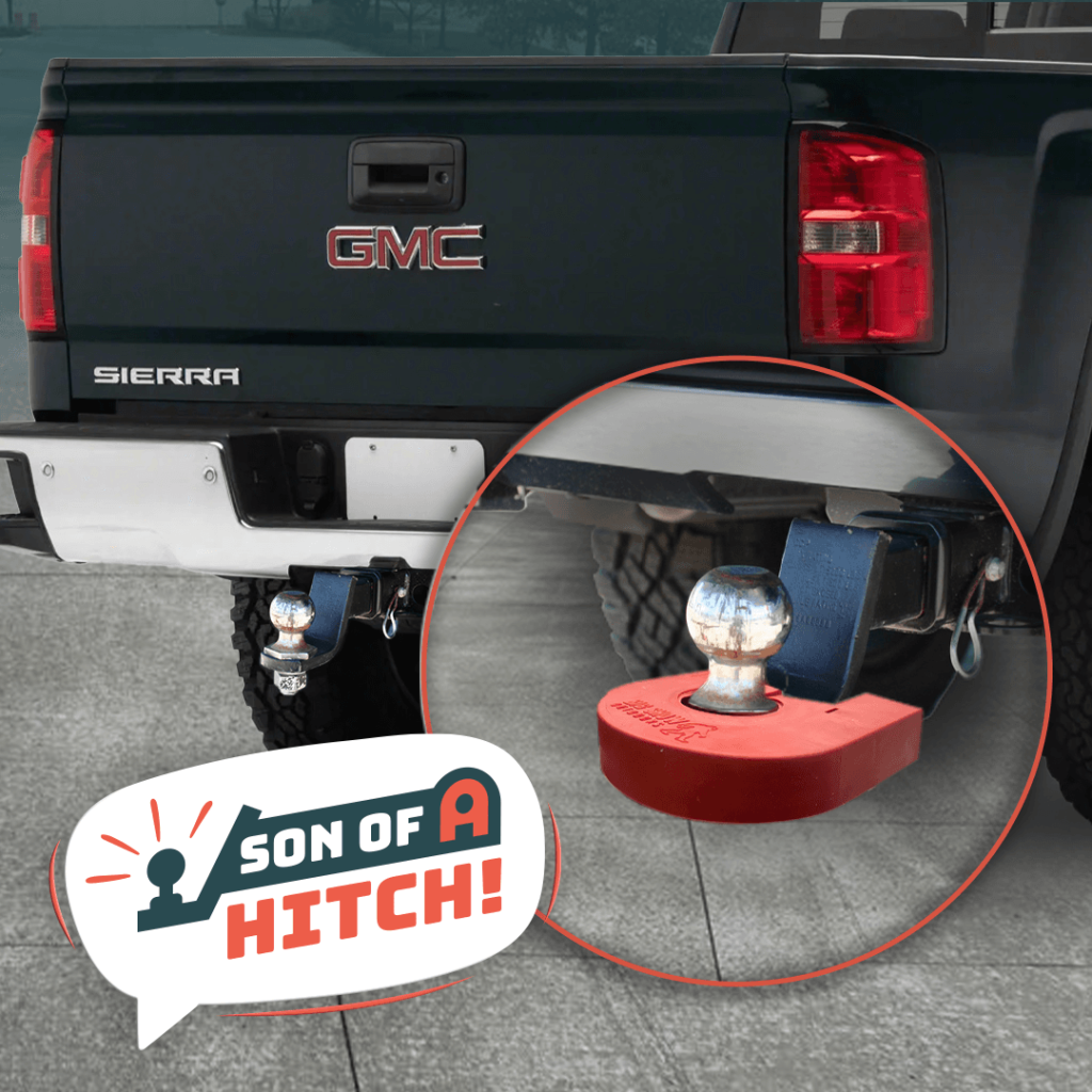 Son-of-a-Hitch hitch shin guard accessory by Pittman Game Calls