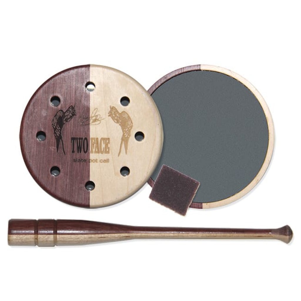Preston’s Two Face Slate turkey pot call by Pittman Game Calls