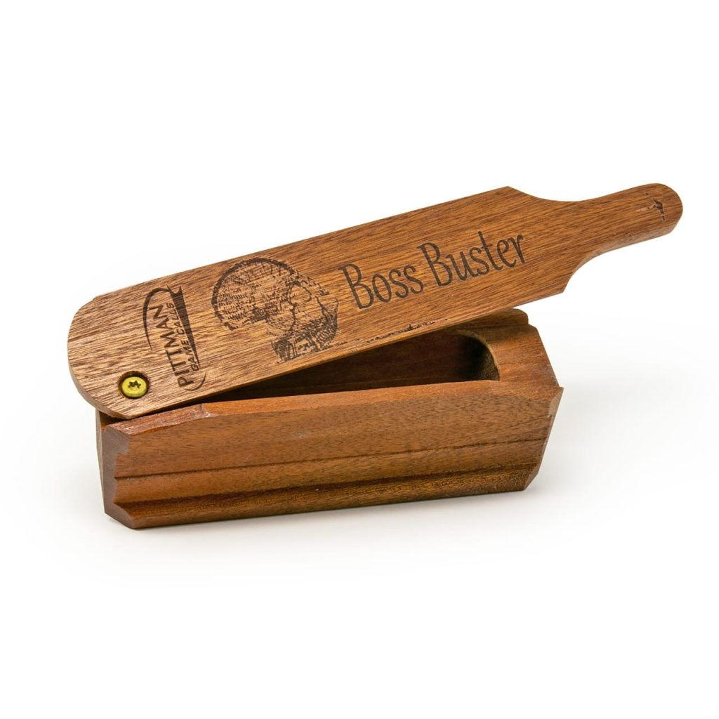Preston’s Boss Buster single-sided hardwood box turkey call